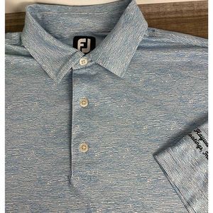 Footjoy Golf Polo Blue‎ Short Sleeve Men’s Size XL Extra Large foot joy